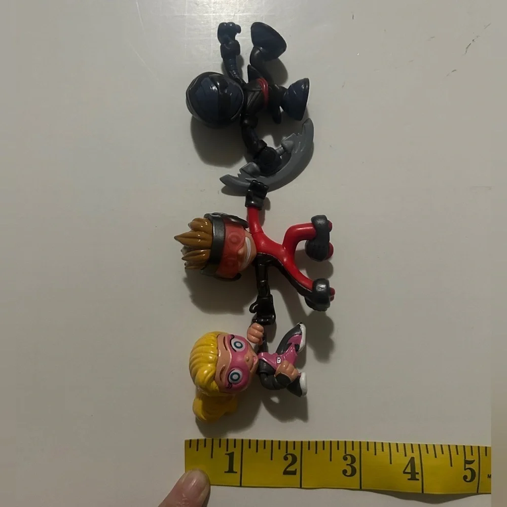 Ninja Kidz TV Series Action Figures Lot of 7 toys